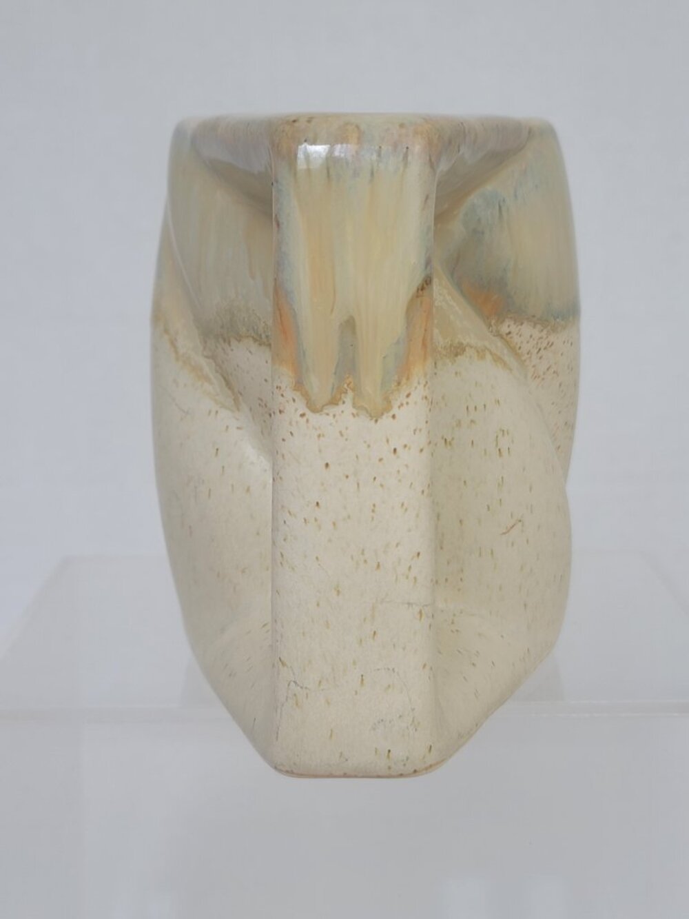 Rodolfo Padilla Mexican Pottery Drip Glazed Stoneware Coffee Mug Signed 12 oz - Picture 5 of 15